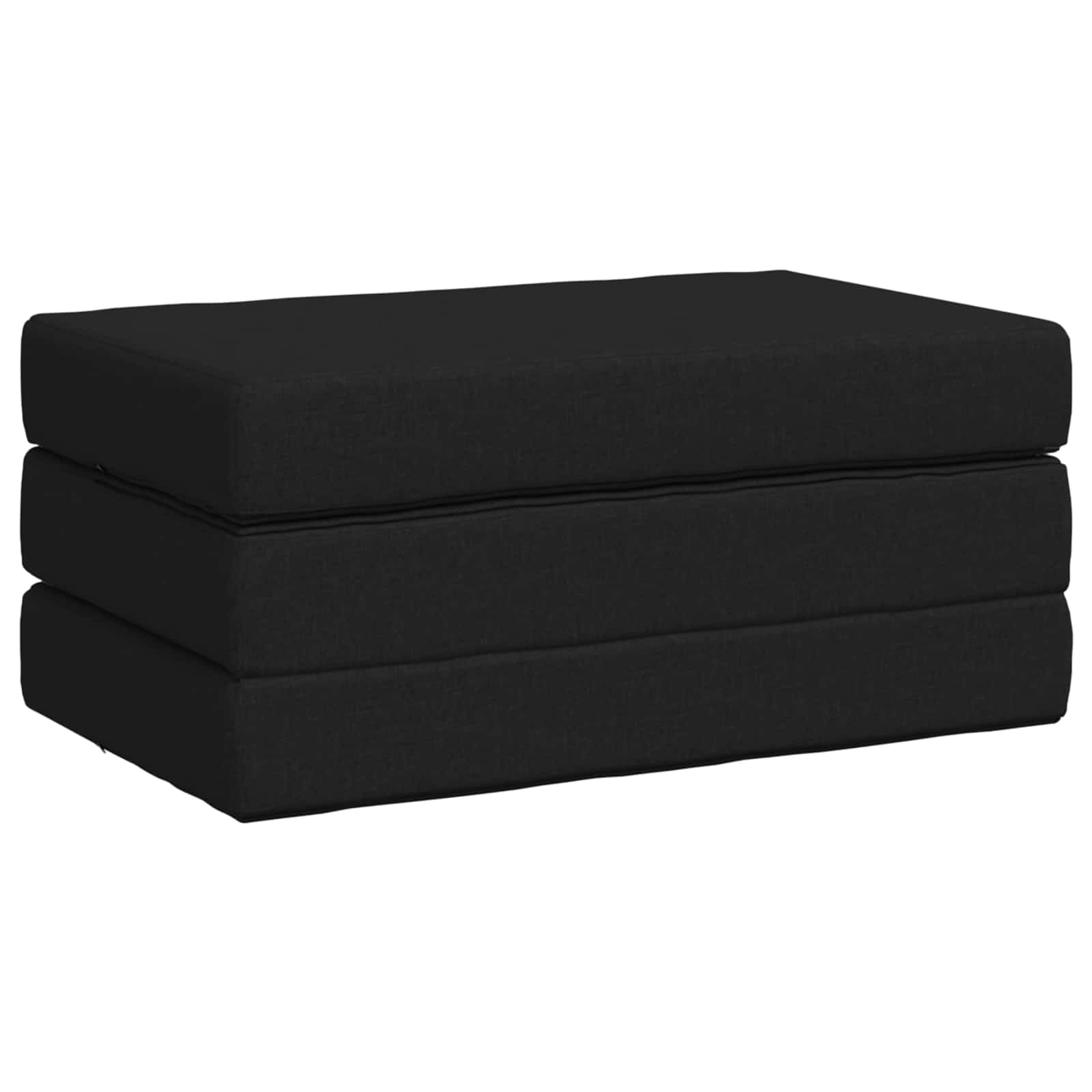 Sulankstomas Sofos Lova 80 x 67 x 45 cm Juoda