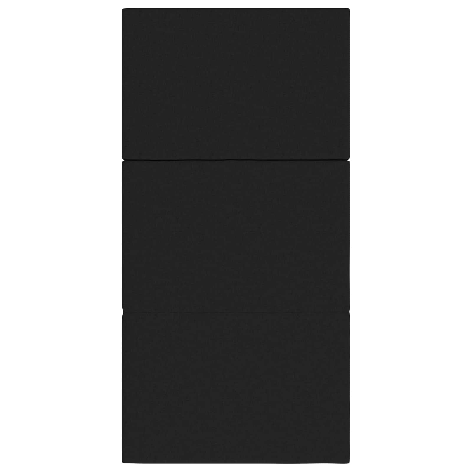 Sulankstomas Sofos Lova 80 x 67 x 45 cm Juoda