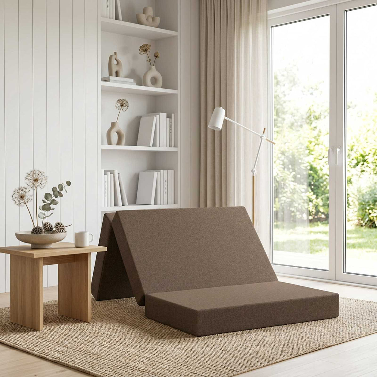 Sulankstomas Sofos Lova 90 x 67 x 45 cm Taupe
