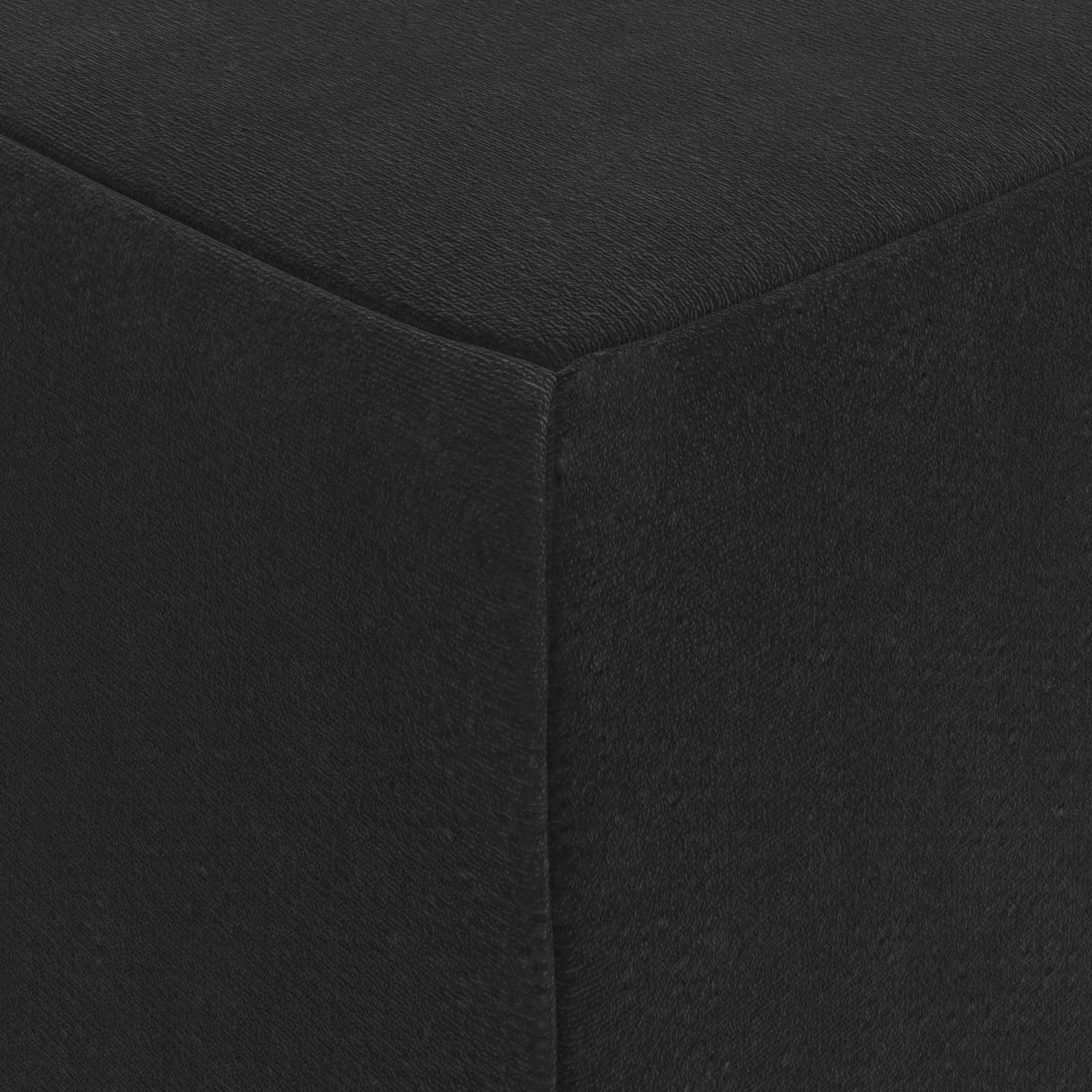 Sulankstomas Sofos Lova 90 x 67 x 45 cm Juoda