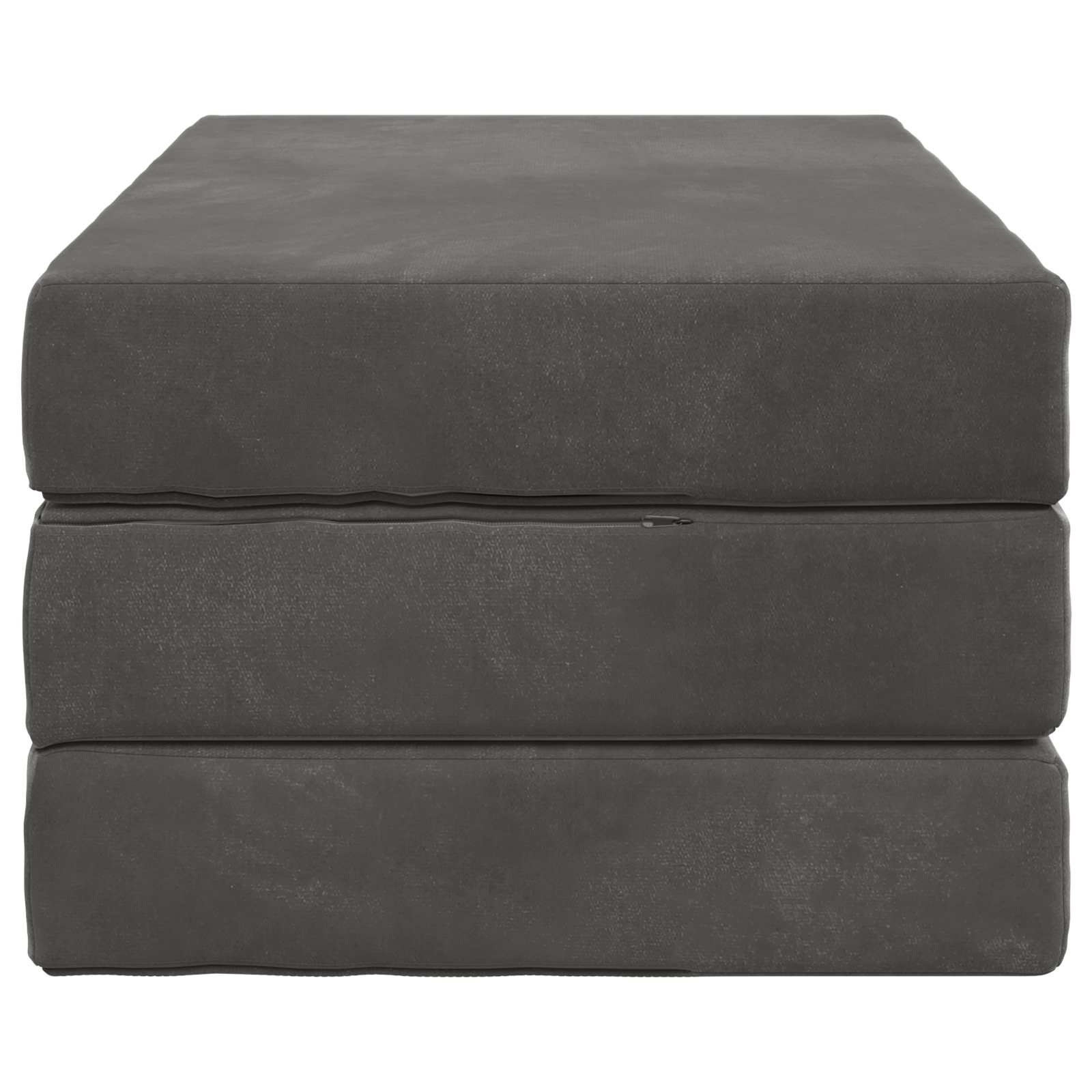 Sulankstomas Sofos Lova 100 x 67 x 45 cm Tamsiai pilka
