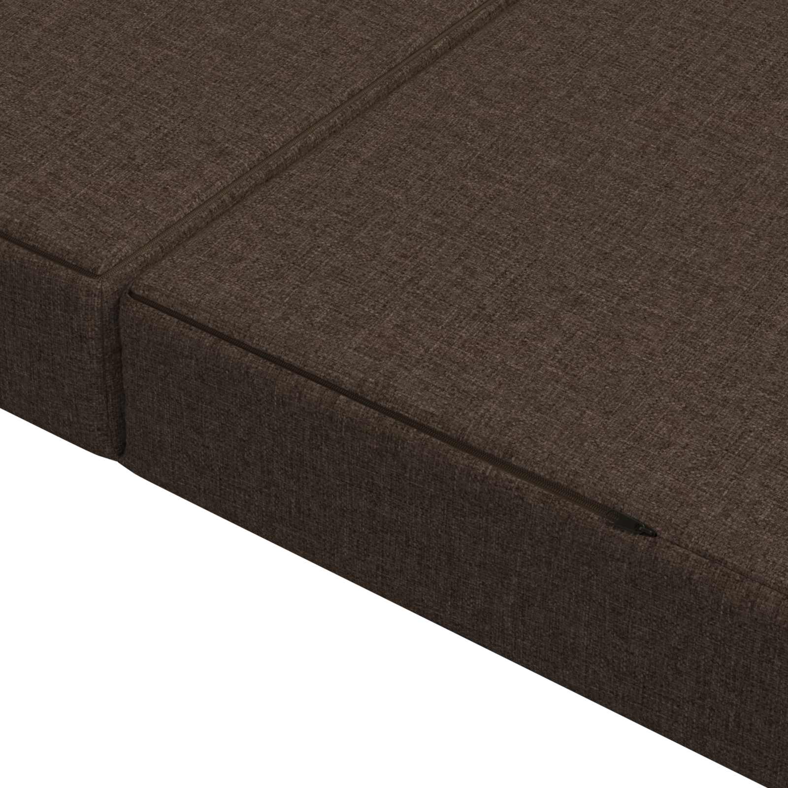 Sulankstomas Sofos Lova 120 x 67 x 45 cm Taupe