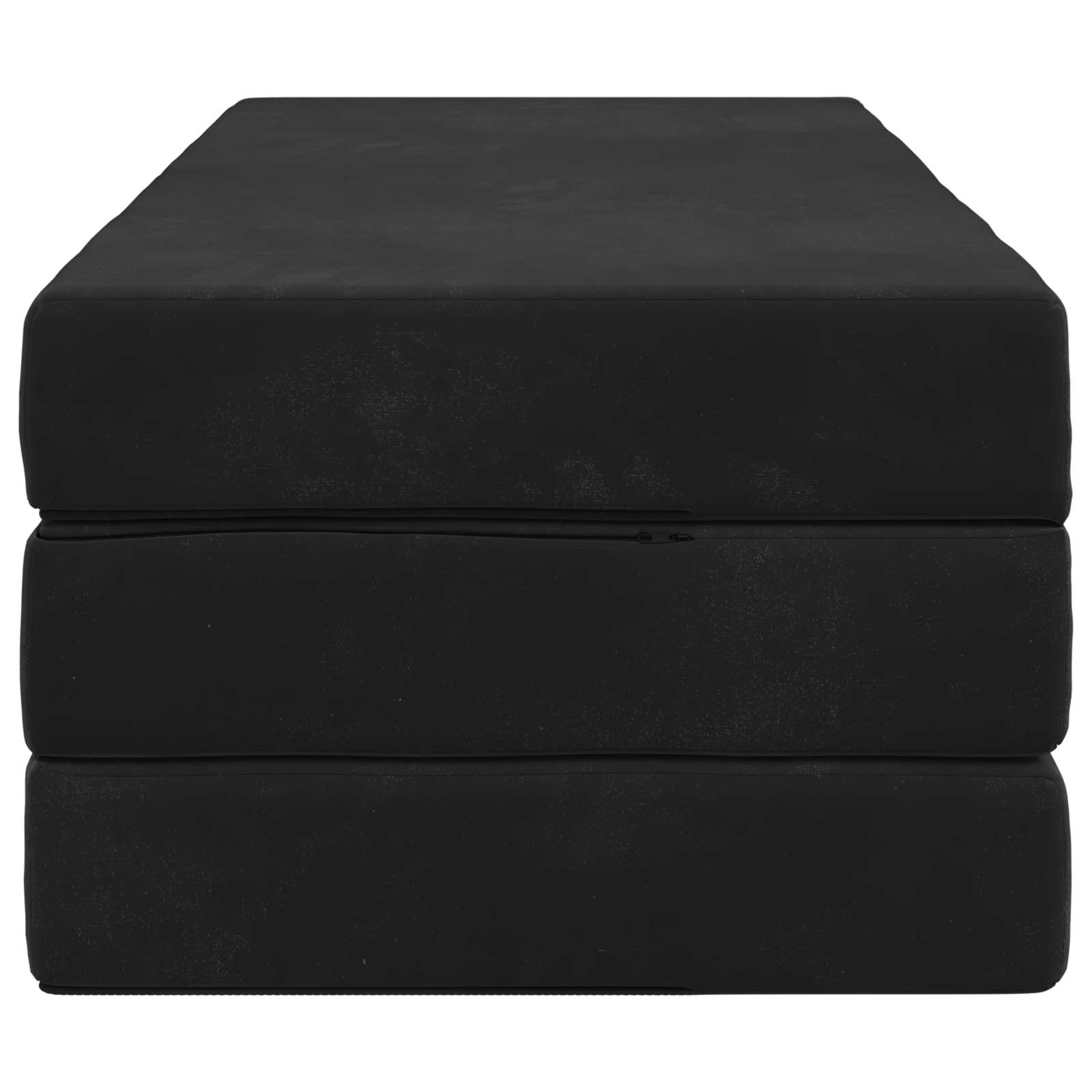 Sulankstomas Sofos Lova 160 x 67 x 45 cm Juoda