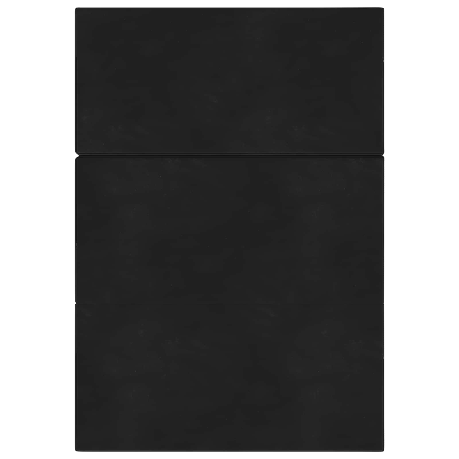 Sulankstomas Sofos Lova 160 x 67 x 45 cm Juoda