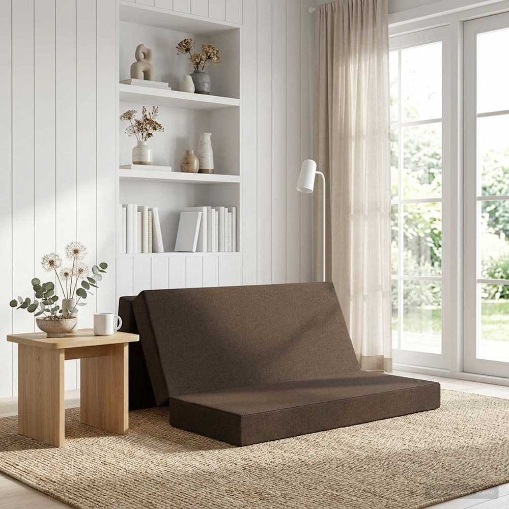 Sulankstomas Sofos Lova 180 x 67 x 45 cm Taupe