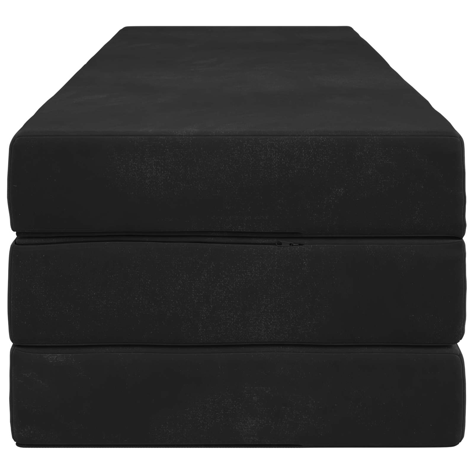 Sulankstomas Sofos Lova 180 x 67 x 45 cm Juoda