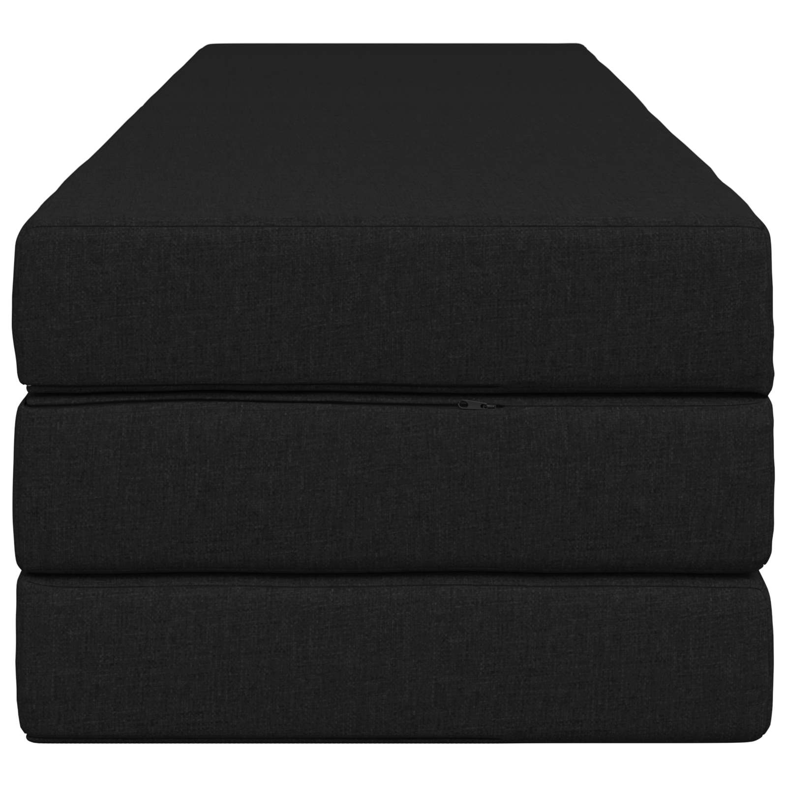 Sulankstomas Sofos Lova 200 x 67 x 45 cm Juoda