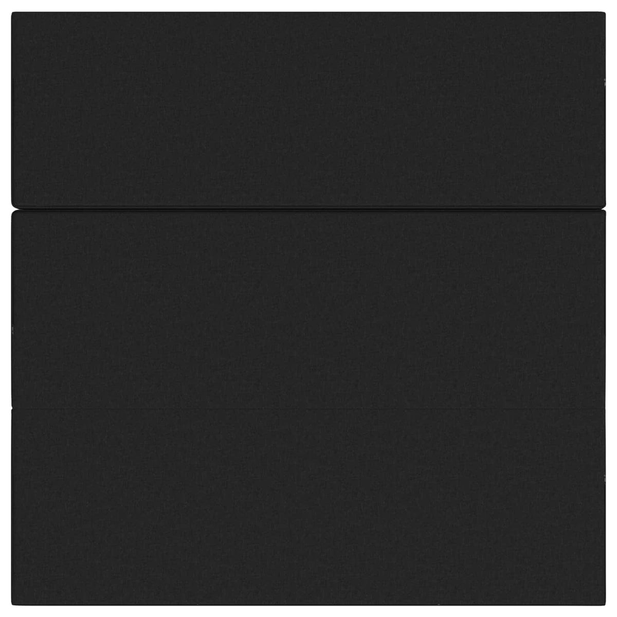 Sulankstomas Sofos Lova 200 x 67 x 45 cm Juoda