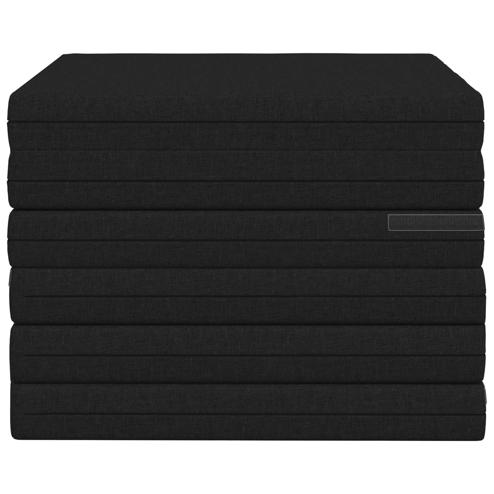 Sulankstomas Sofos Lova 140 x 67 x 45 cm Juoda