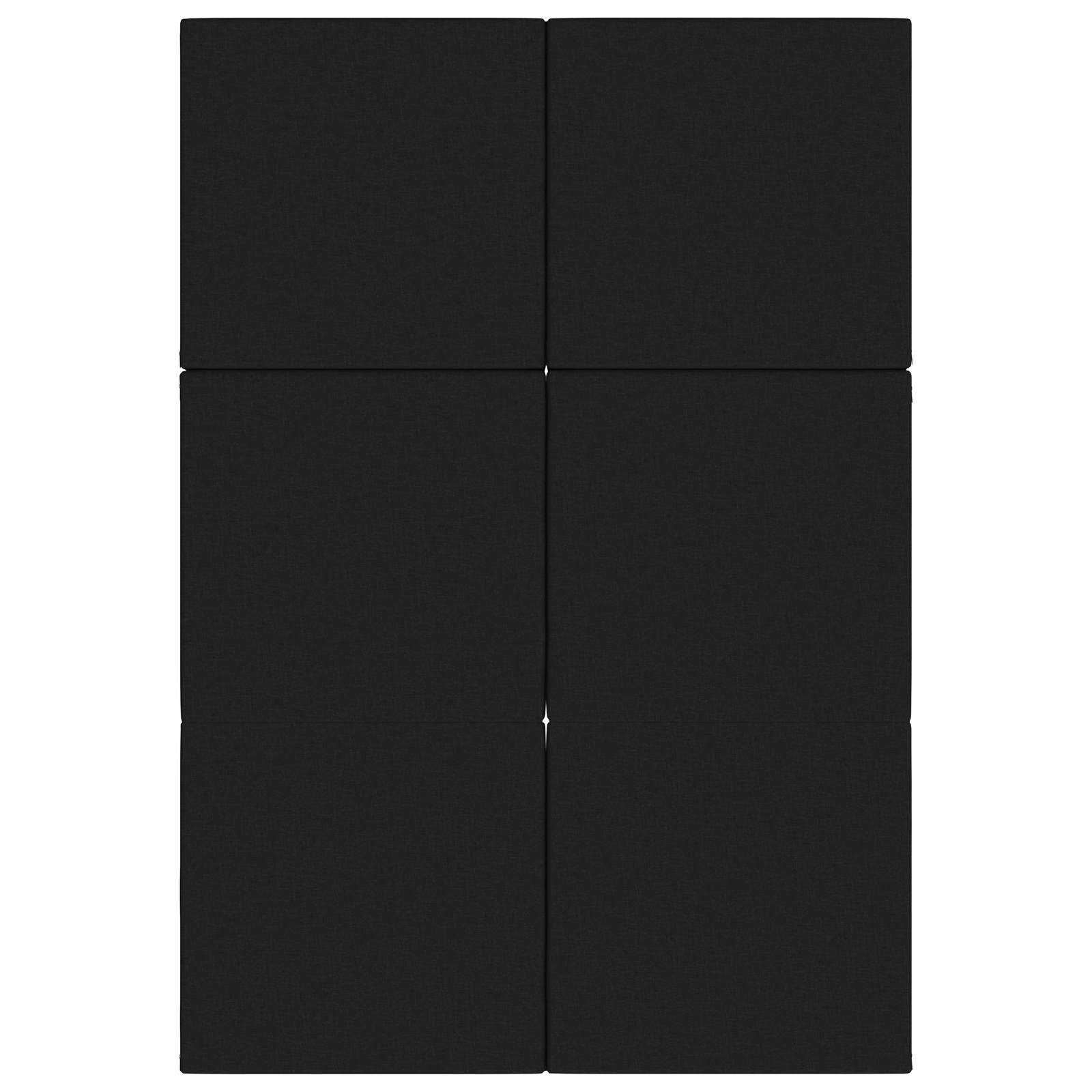 Sulankstomas Sofos Lova 140 x 67 x 45 cm Juoda