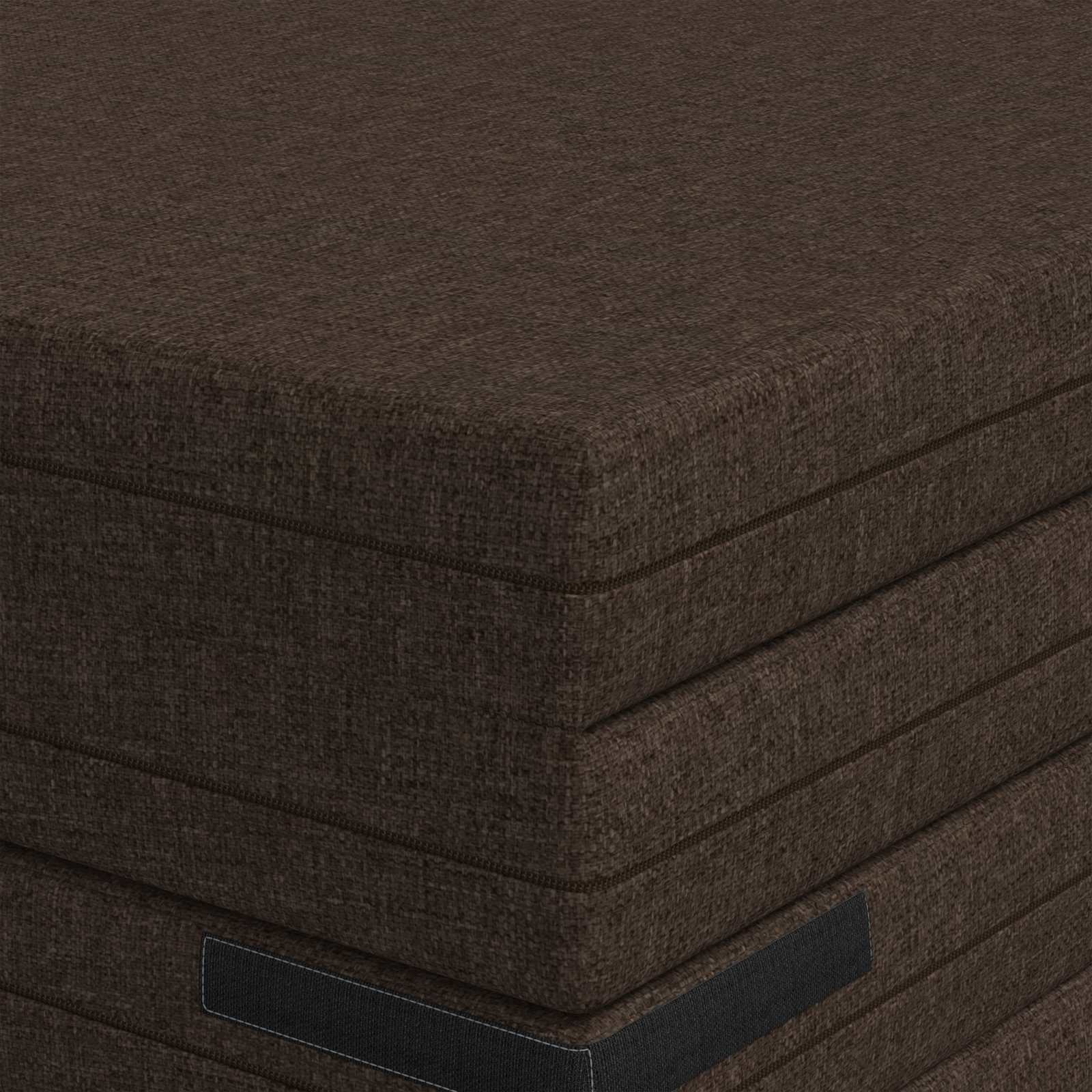 Sulankstomas Sofos Lova 140 x 67 x 45 cm Taupe
