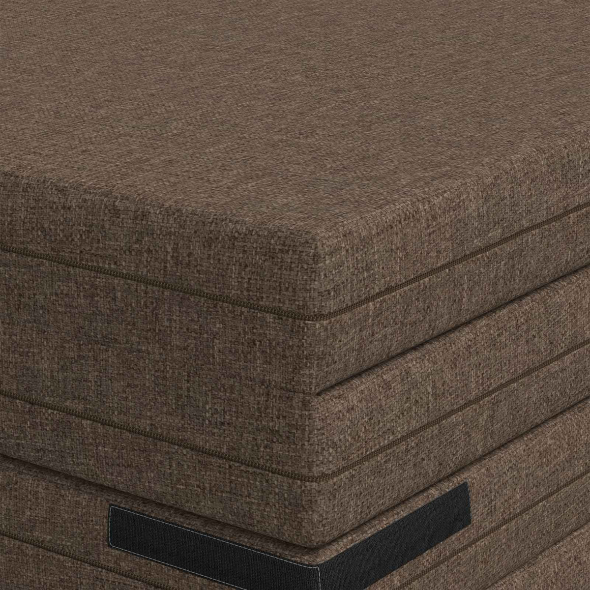 Sulankstomas Sofos Lova 140 x 67 x 45 cm Taupe