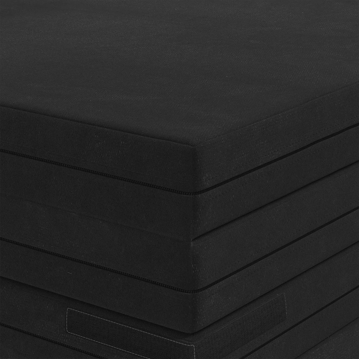 Sulankstomas Sofos Lova 140 x 67 x 45 cm Juoda