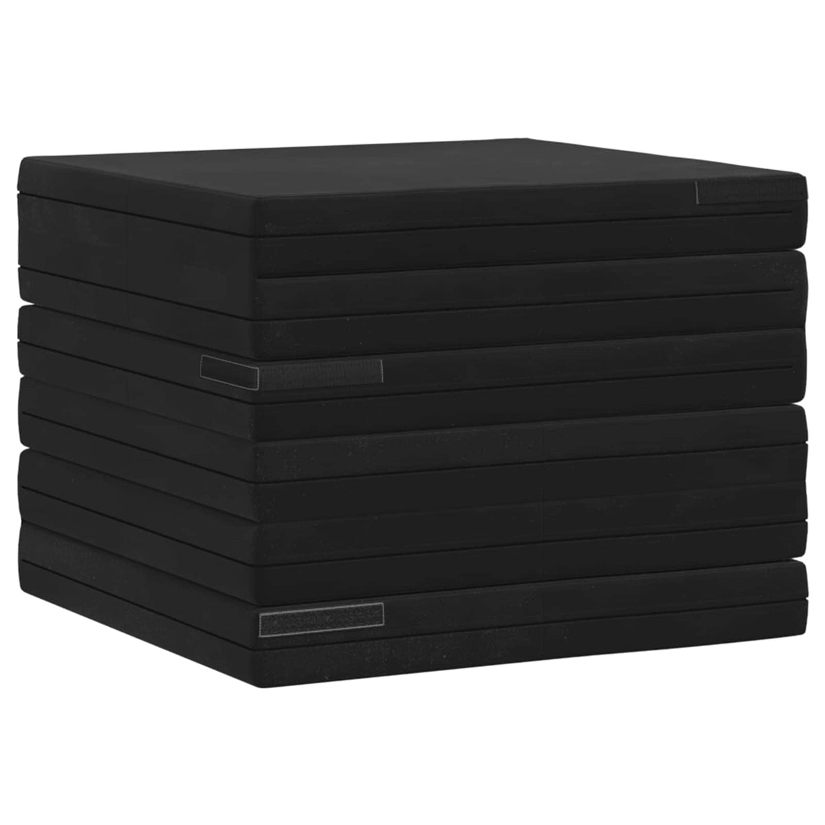 Sulankstomas Sofos Lova 140 x 67 x 45 cm Juoda