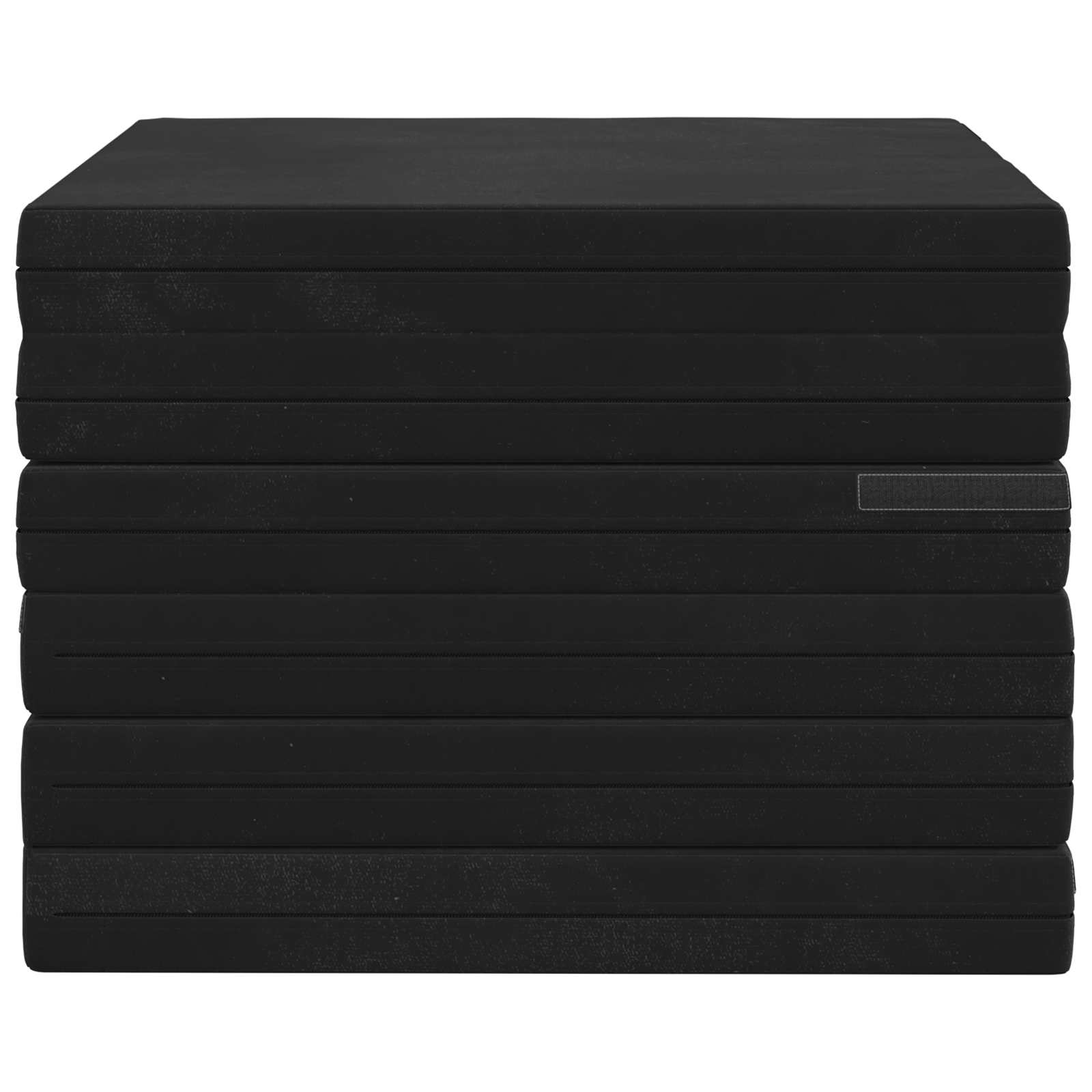 Sulankstomas Sofos Lova 140 x 67 x 45 cm Juoda