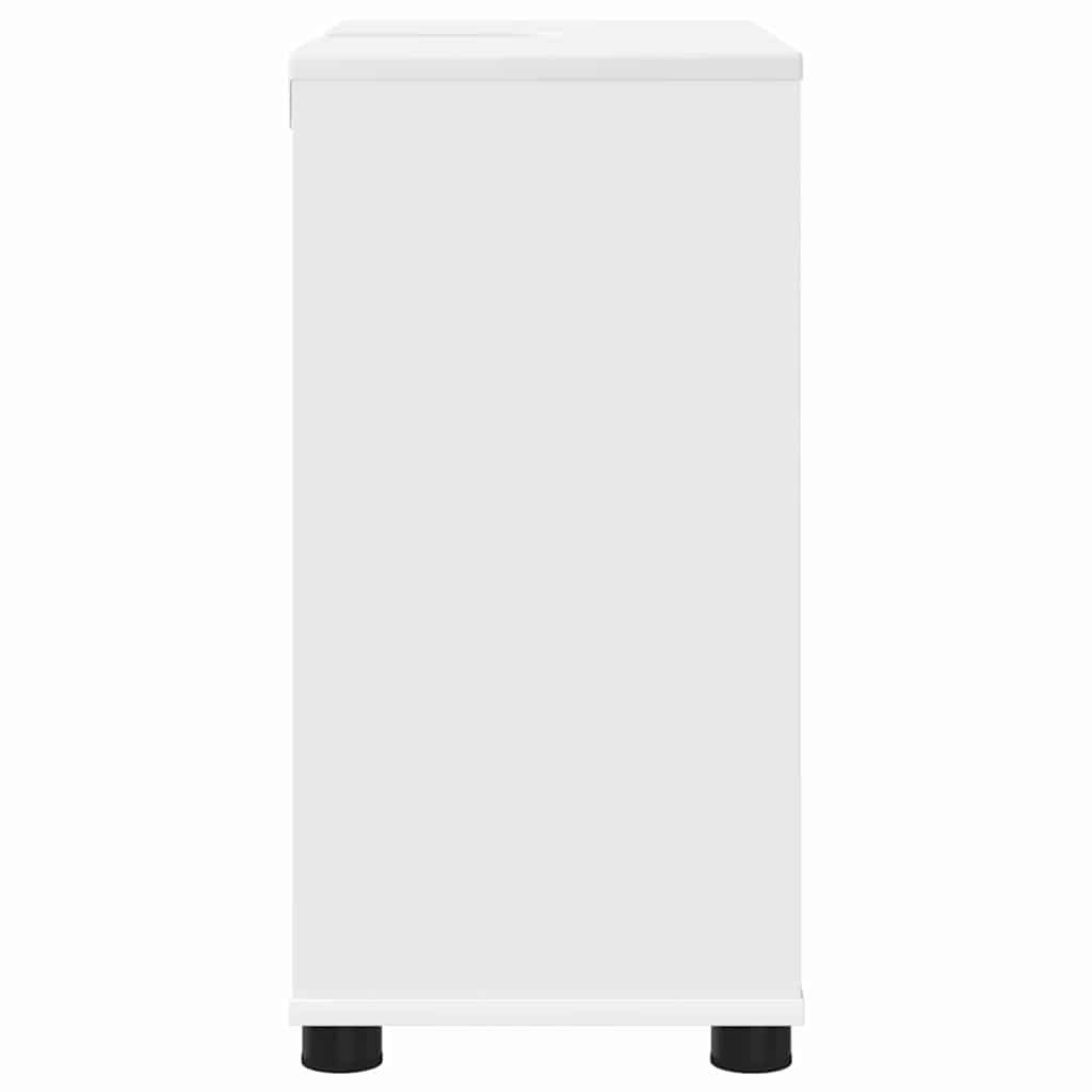 Vonios kriauklės cabinetas su lentyna Balta 60 x 30 x 60 cm