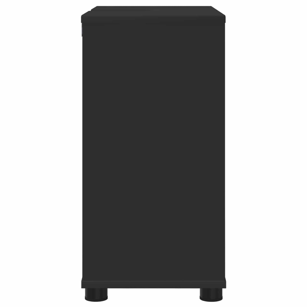 Vonios kriauklės cabinetas Juoda 60 x 30 x 60 cm