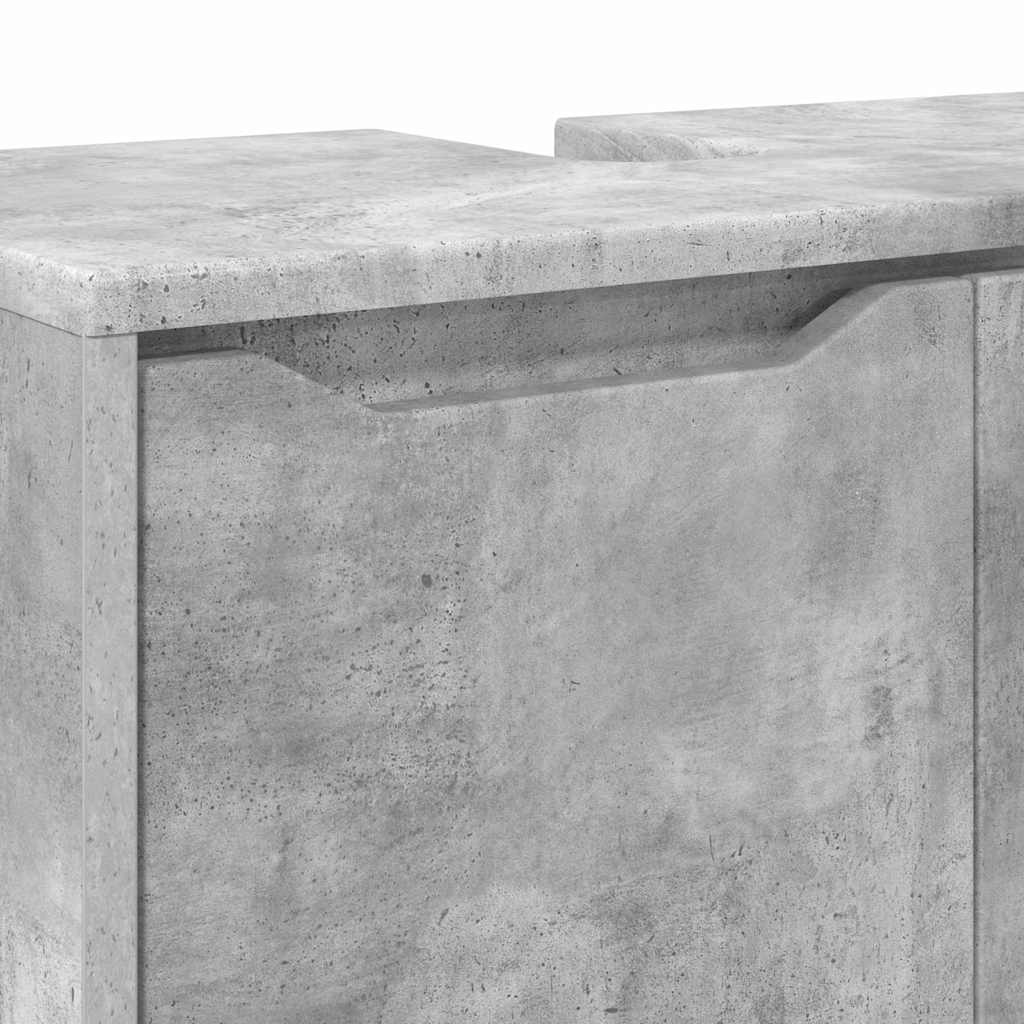 Bathroom sink cabinet Concrete grey 60 x 30 x 60 cm