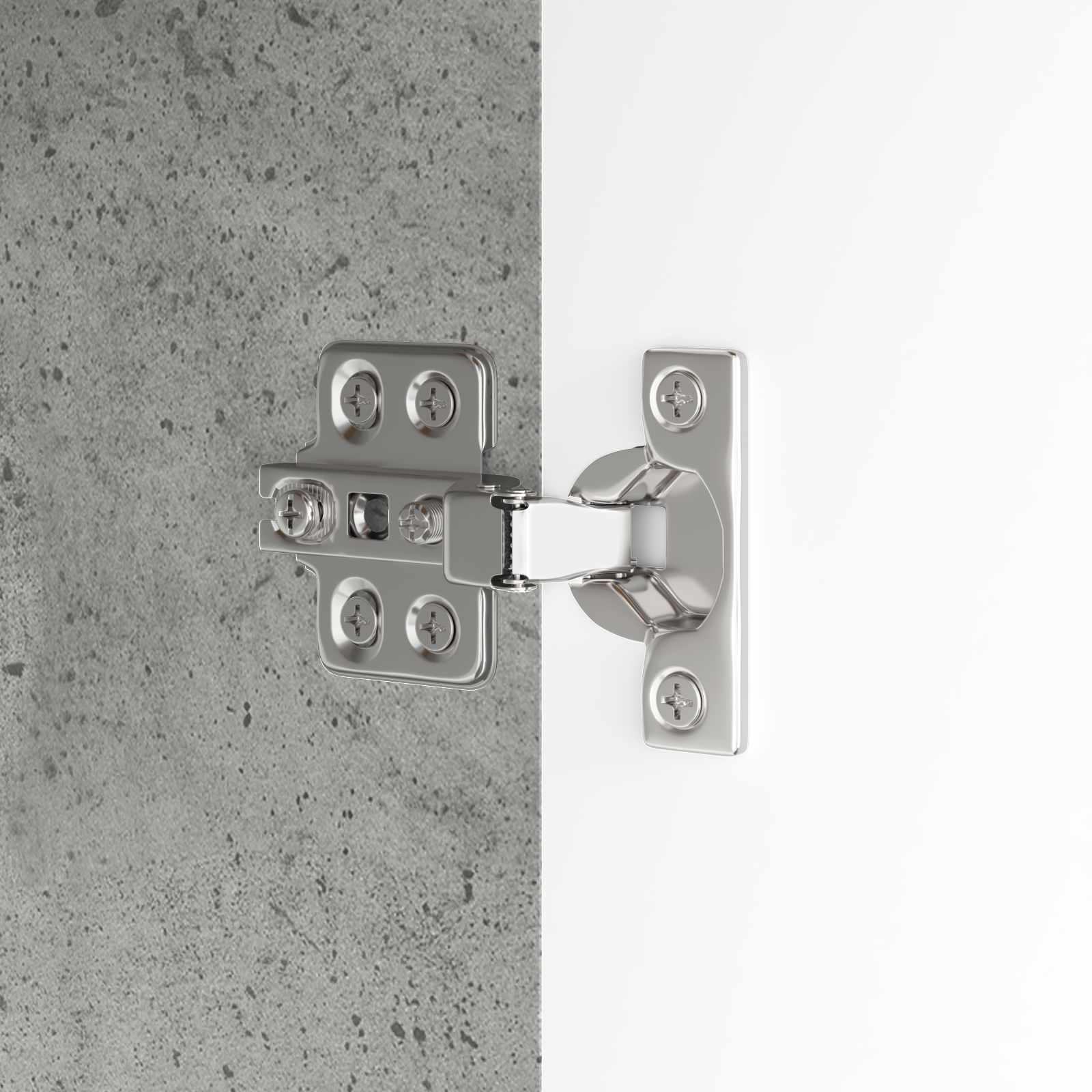 Vonios kriauklės cabinetas Betono pilka 60 x 30 x 60 cm