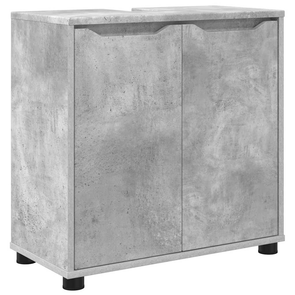 Bathroom sink cabinet Concrete grey 60 x 30 x 60 cm