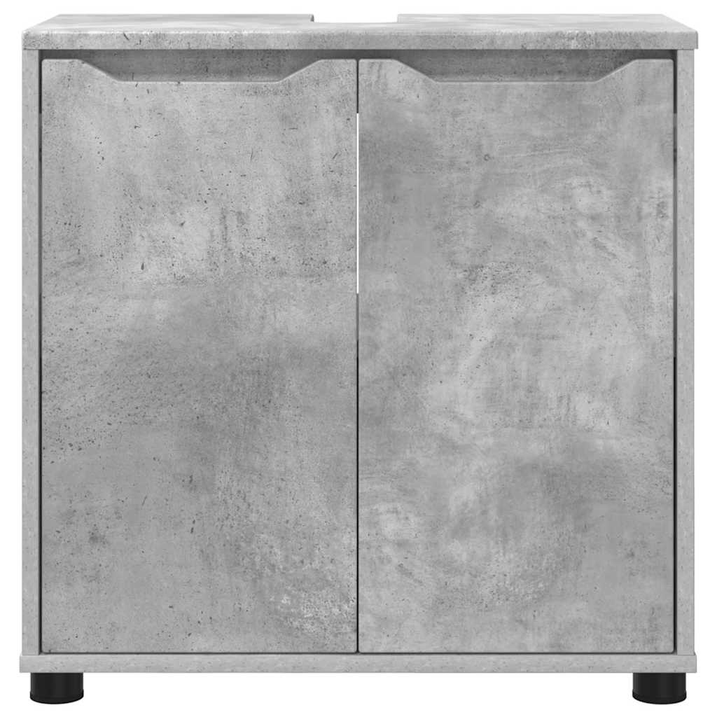 Bathroom sink cabinet Concrete grey 60 x 30 x 60 cm