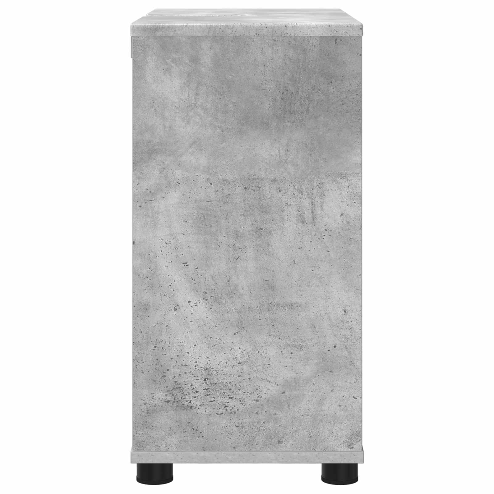 Vonios kriauklės cabinetas Betono pilka 60 x 30 x 60 cm