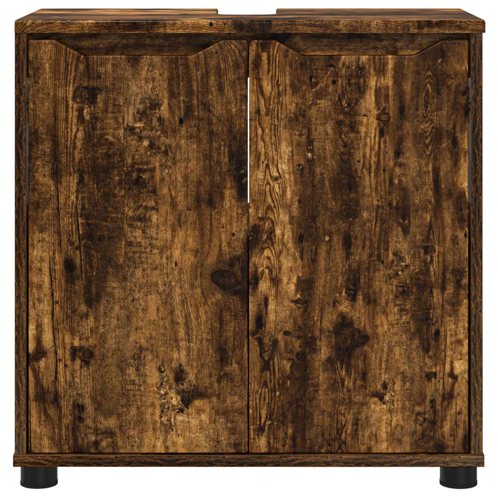 Vonios kriauklės cabinetas Rūkyta ąžuolas 60 x 30 x 60 cm