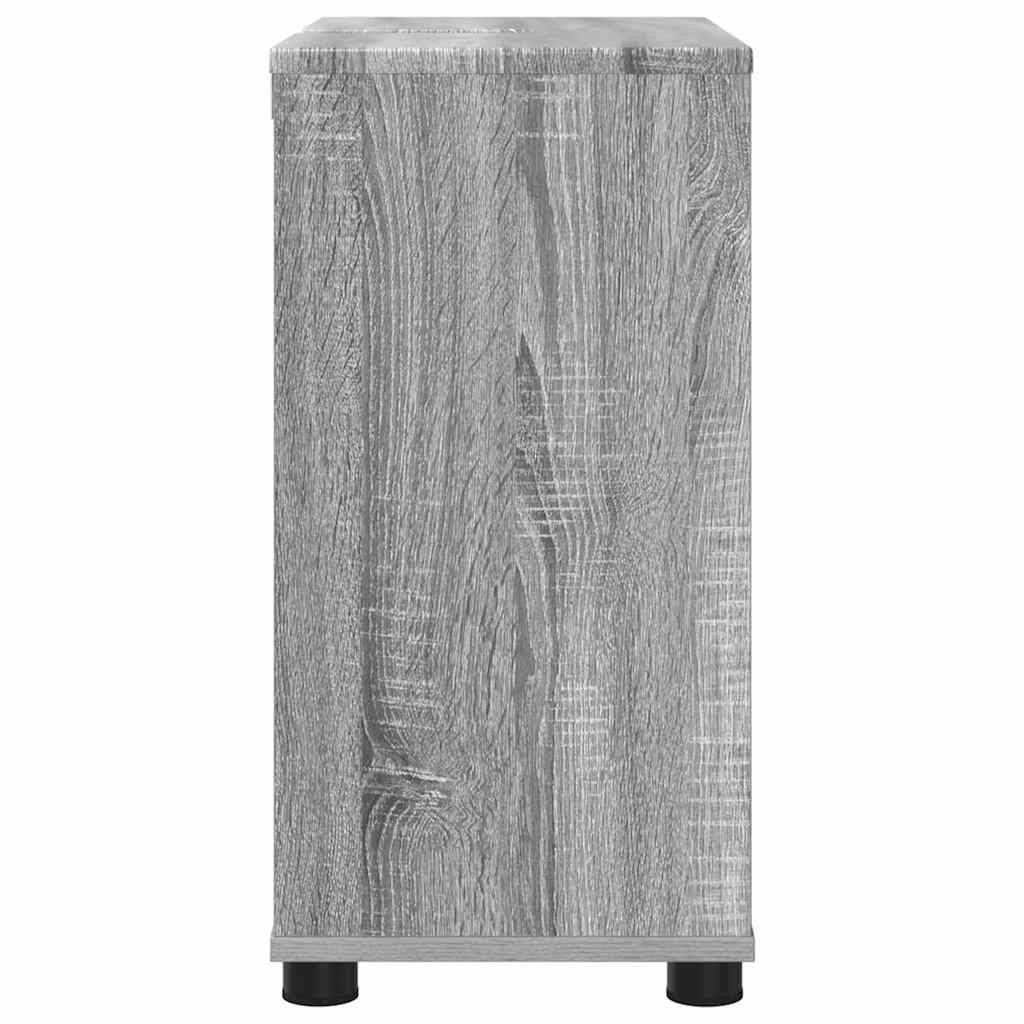 Vonios kriauklės cabinetas Pilkas Sonoma 60 x 30 x 60 cm