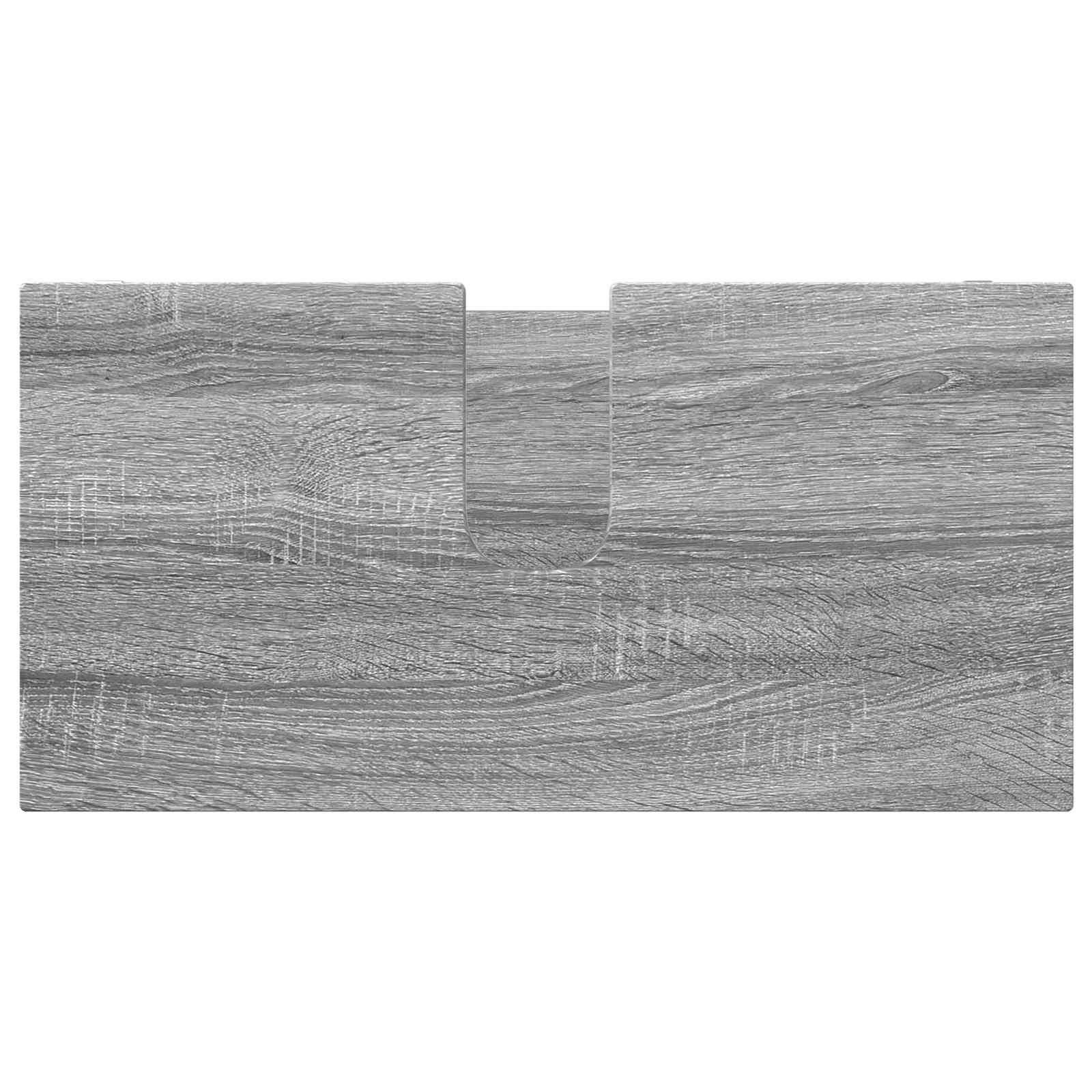 Vonios kriauklės cabinetas Pilkas Sonoma 60 x 30 x 60 cm