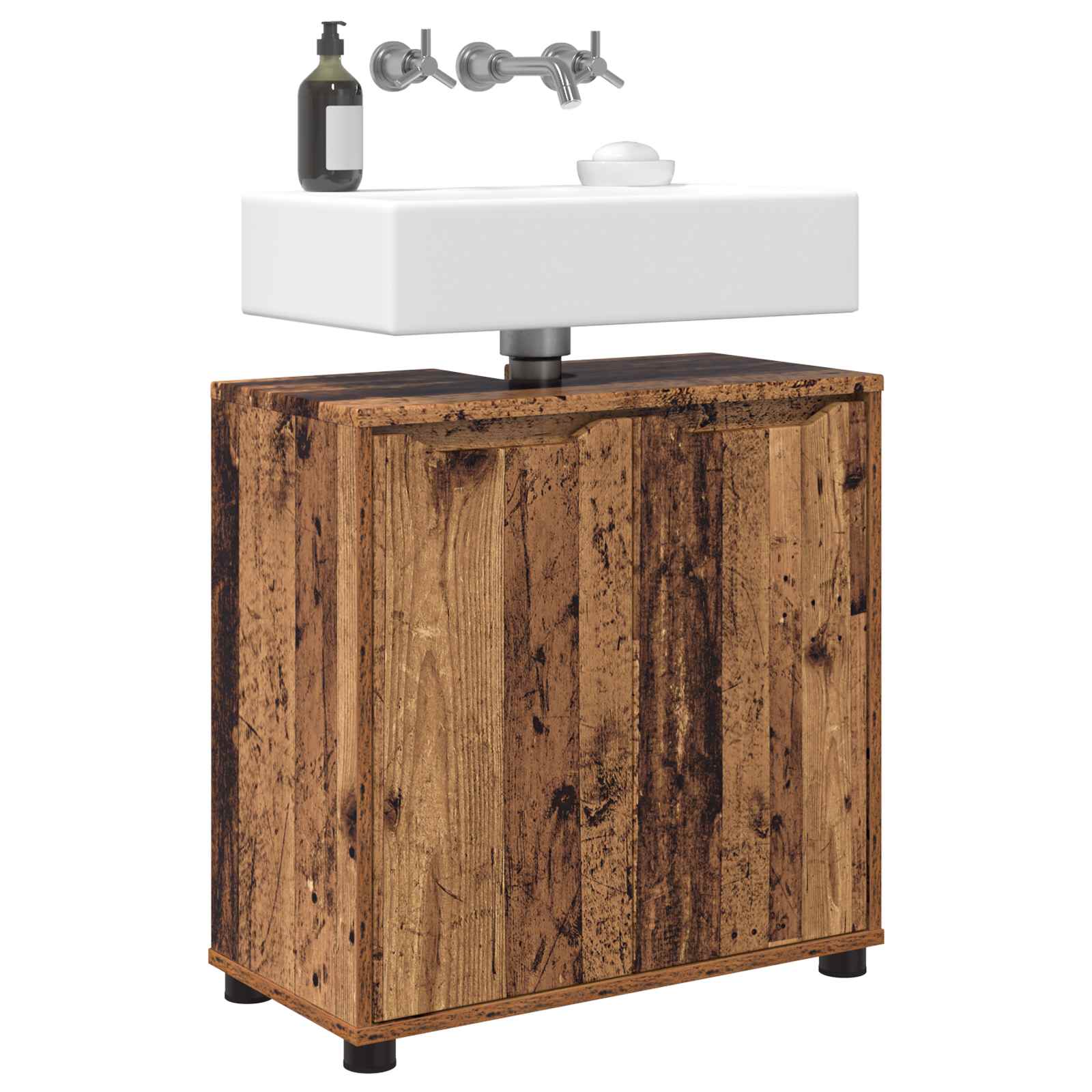 Vonios kriauklės cabinetas Senovinis medis 60 x 30 x 60 cm