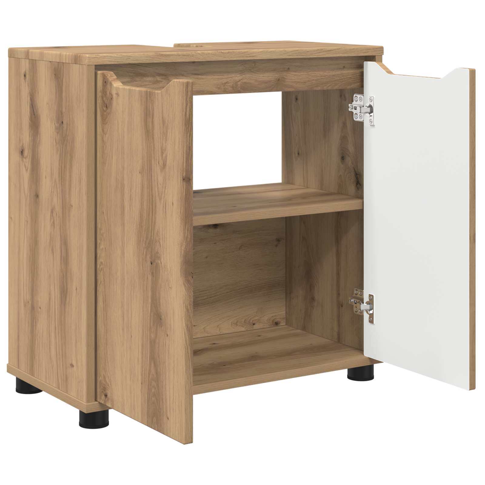 Vonios kriauklės cabinetas Amatininkų ąžuolas 60 x 30 x 60 cm