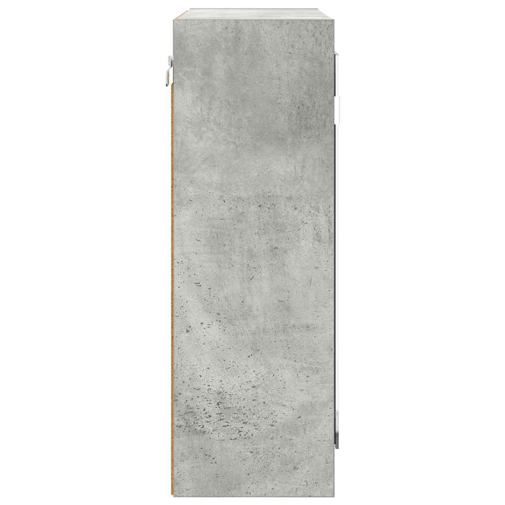 Vonios veidrodžio spinta Betono pilka 60 x 20 x 60 cm