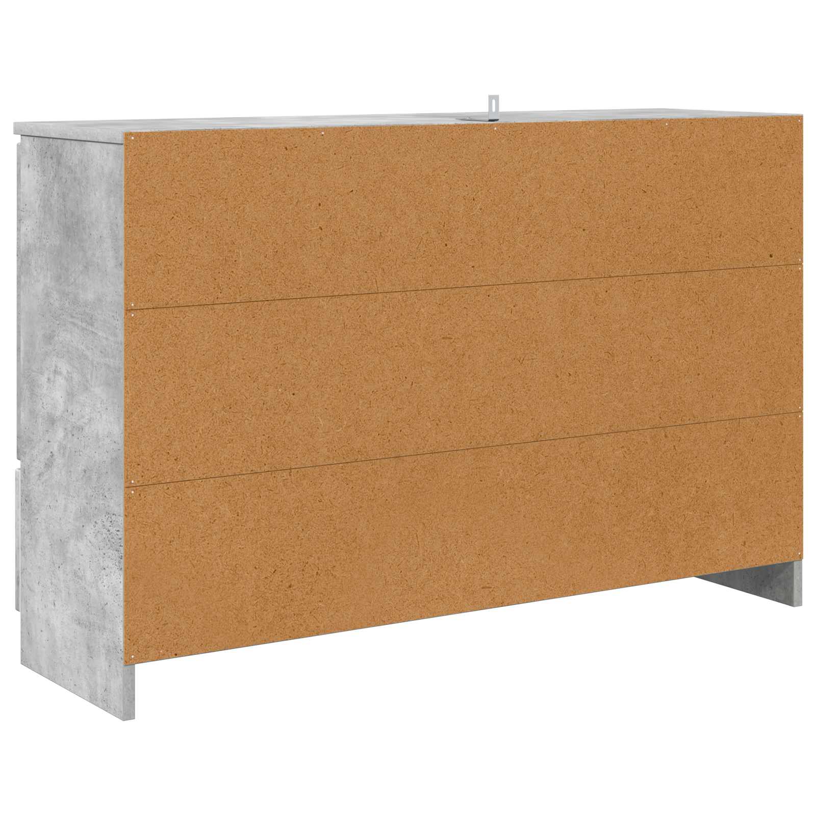 Kabalas Betono pilka 100 x 30 x 65,6 Apdirbta mediena