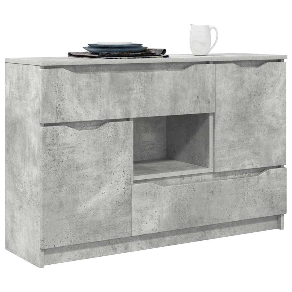 Kabalas Betono pilka 100 x 30 x 65,6 Apdirbta mediena