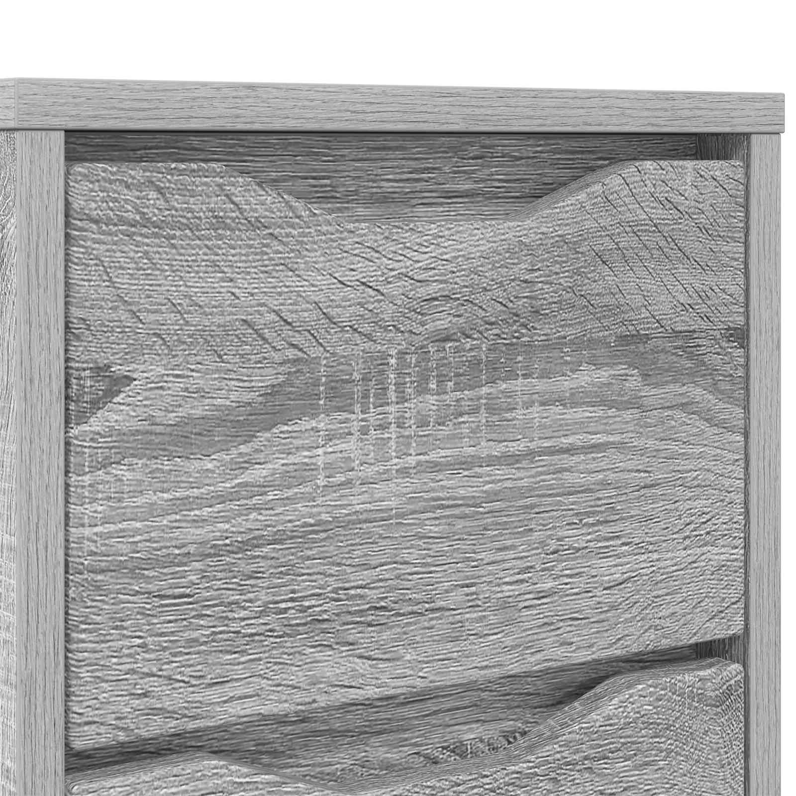 Naktinis staliukas su stalčių Pilkas Sonoma 30,5 x 30 x 43 cm
