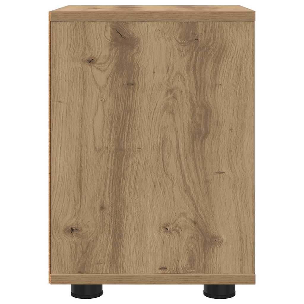 Naktiniai staliukai 2 pcs Amatininkų ąžuolas 30,5 x 30 x 43 cm
