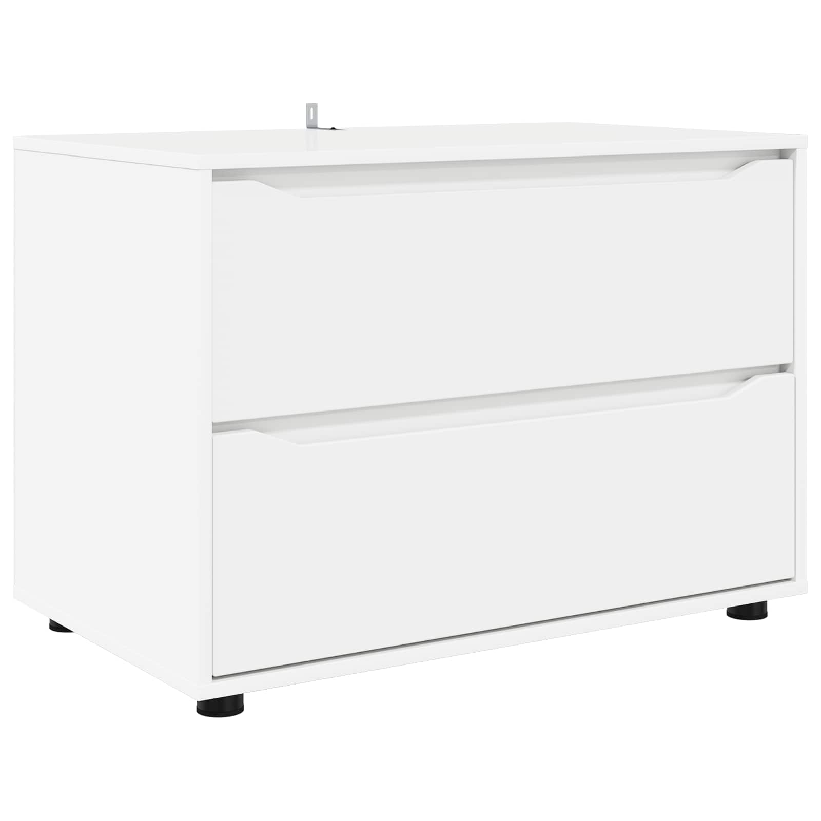Oppbevaringsskap 80 x 48 x 57 cm Apdirbta mediena Balta