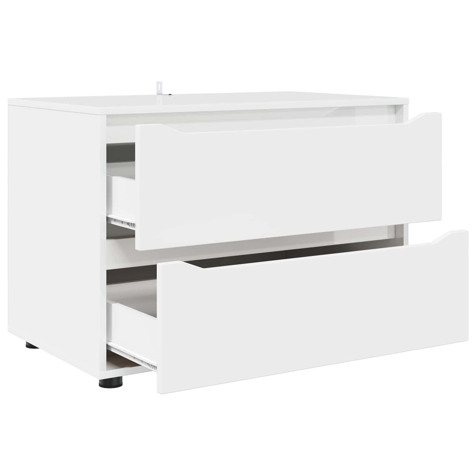 Oppbevaringsskap 80 x 48 x 57 cm Apdirbta mediena Balta