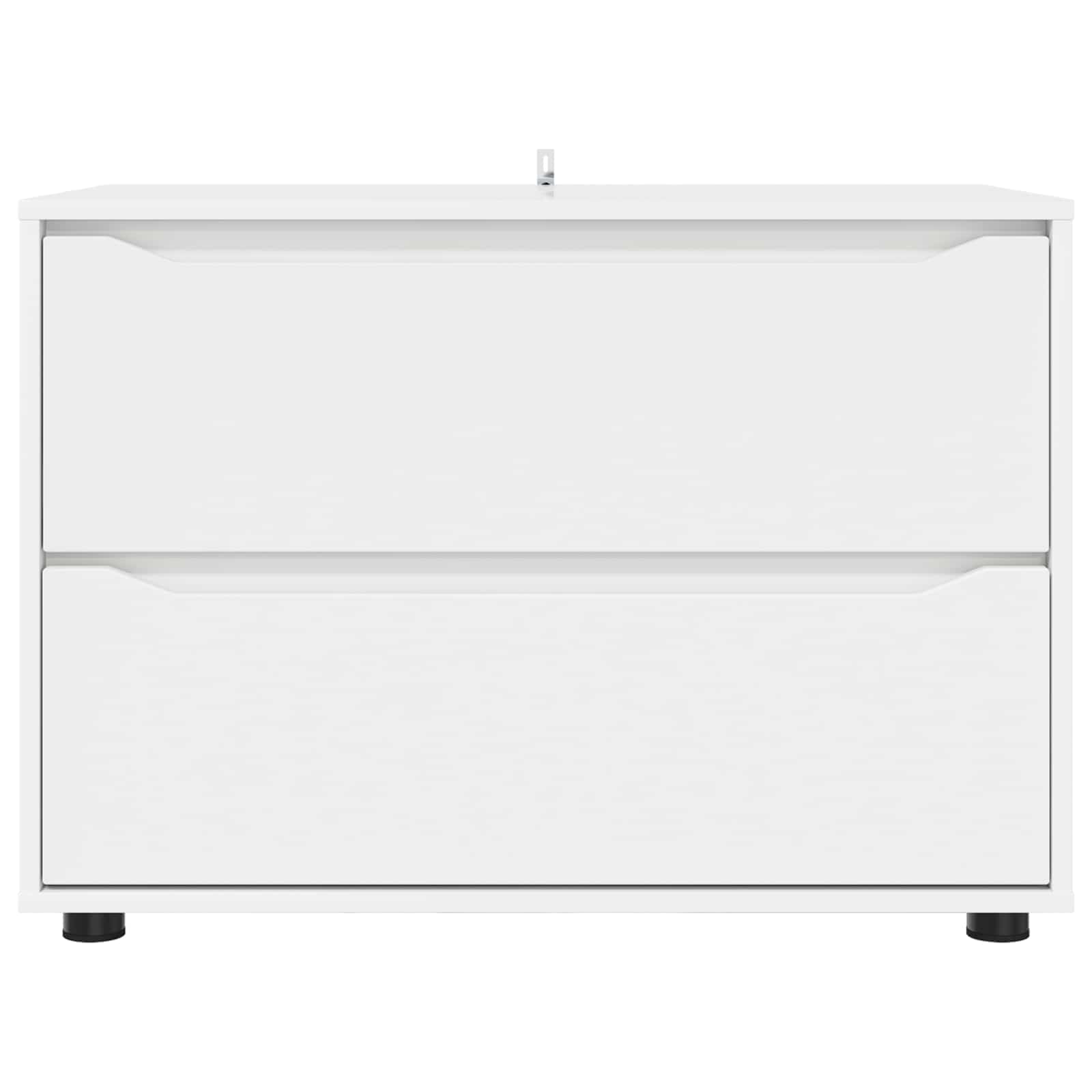 Oppbevaringsskap 80 x 48 x 57 cm Apdirbta mediena Balta