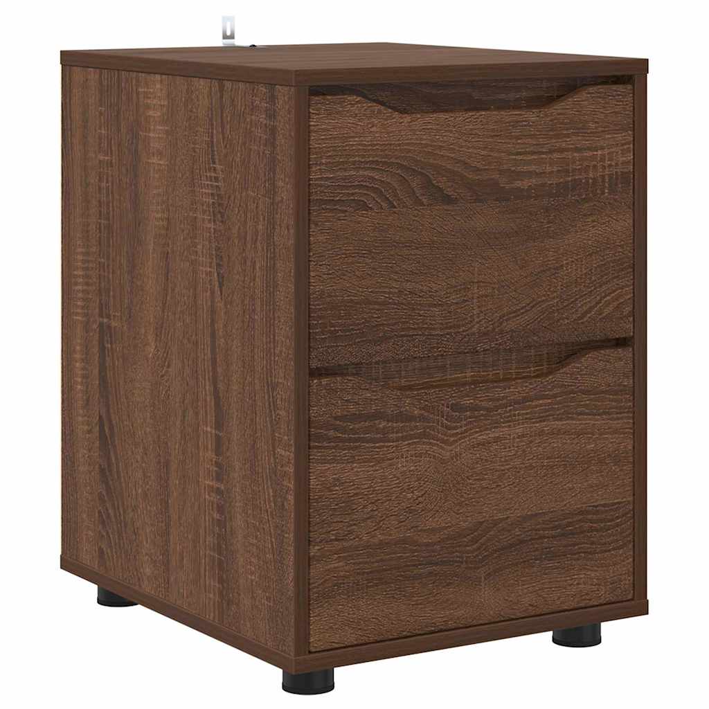 Storage cabinet Rudas oak 40 x 48 x 57 cm Engineered wood