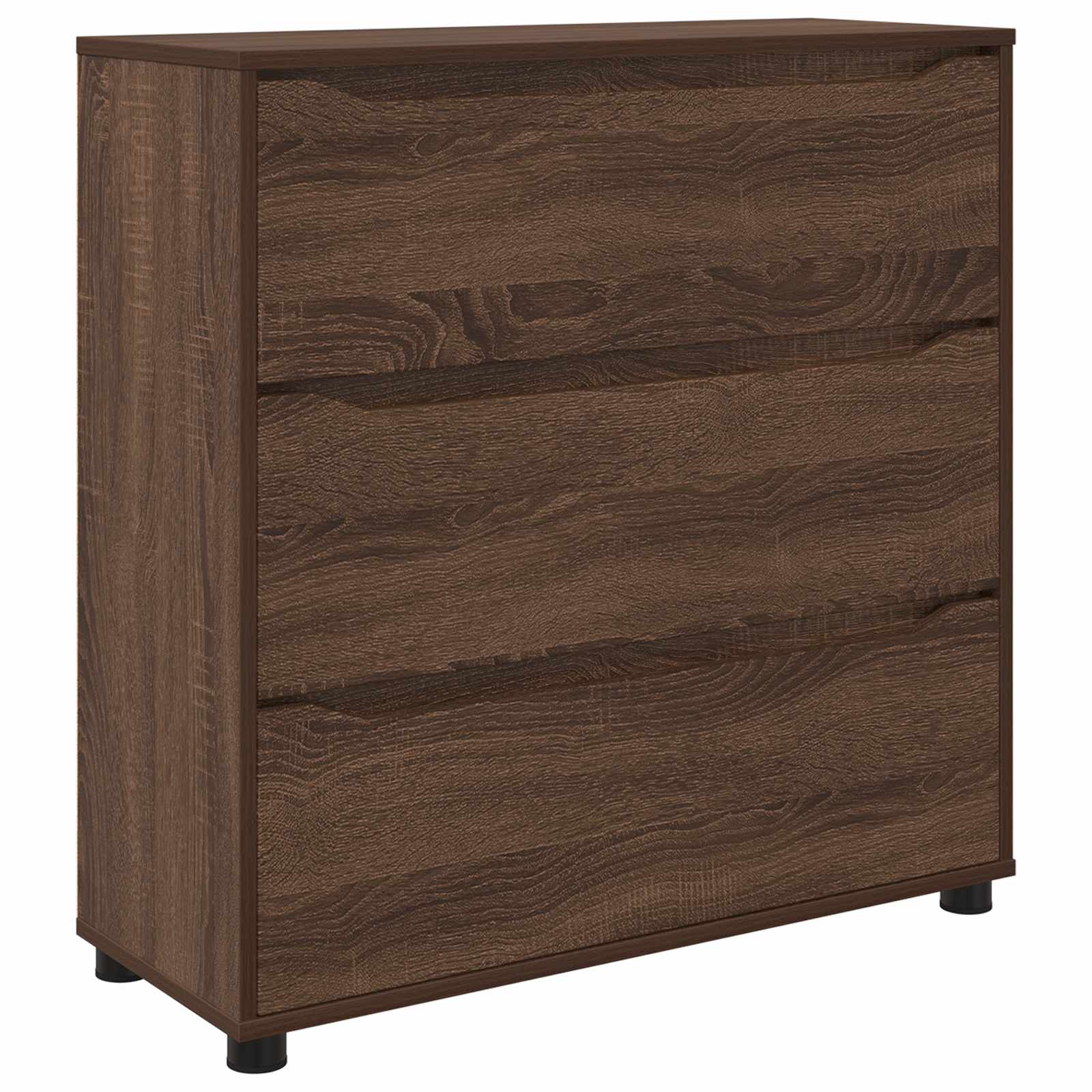Oppbevaringsskap 80 x 31 x 81 cm Apdirbta mediena Rudas ąžuolas