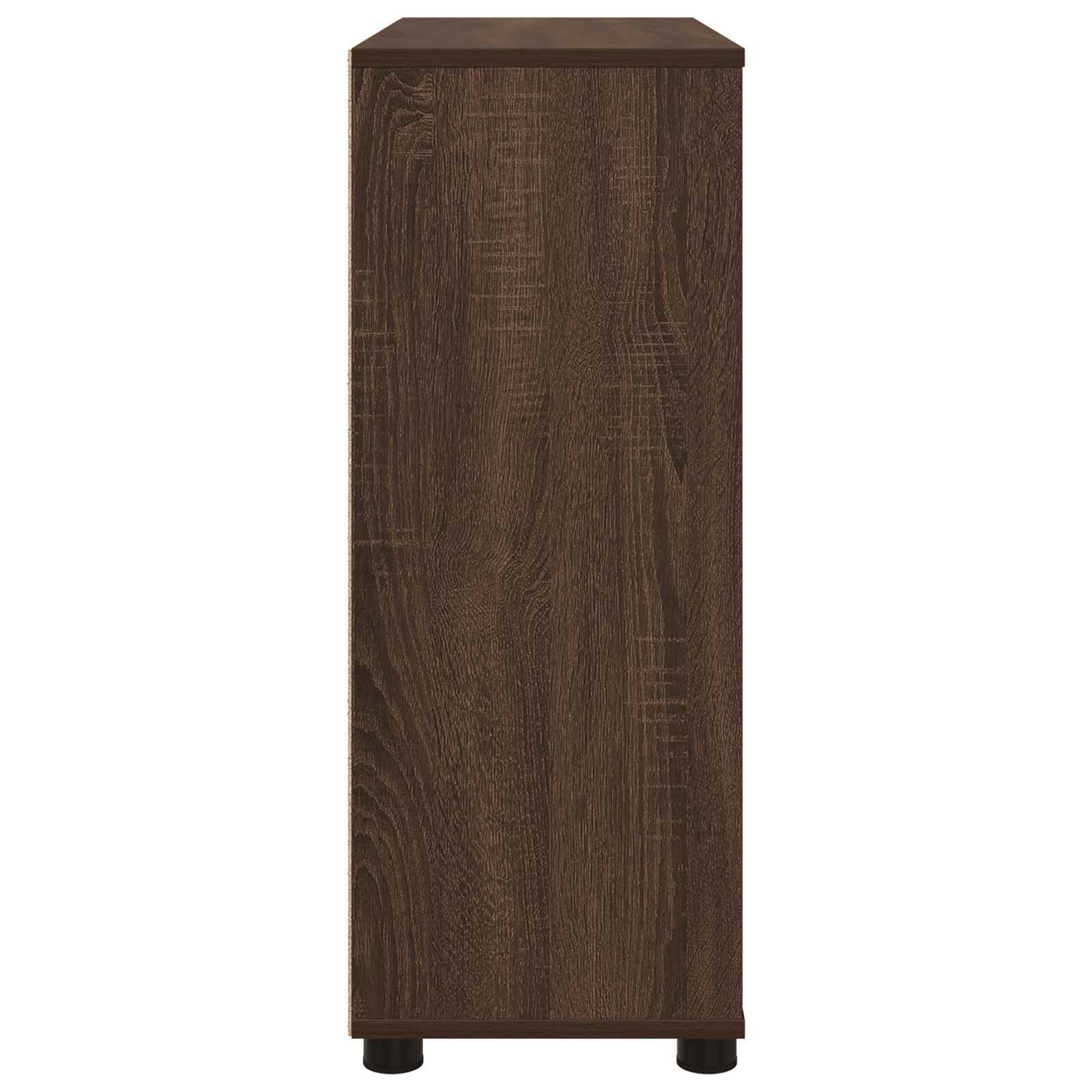 Oppbevaringsskap 80 x 31 x 81 cm Apdirbta mediena Rudas ąžuolas