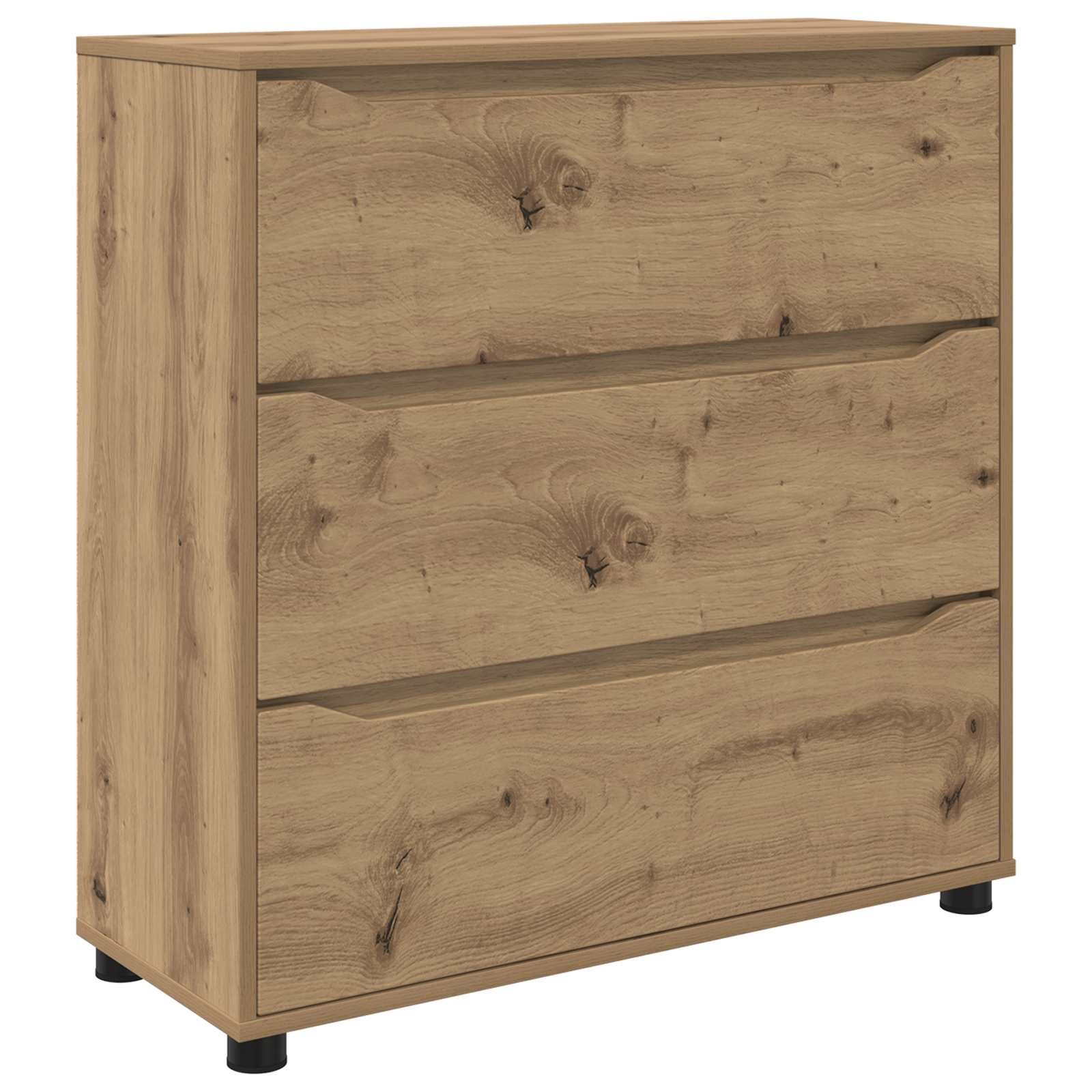Oppbevaringsskap Amatininkų ąžuolas 80 x 31 x 81 cm