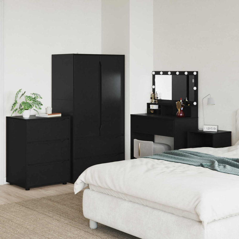 Oppbevaringsskap Juoda 60 x 48 x 81 cm Apdirbta mediena
