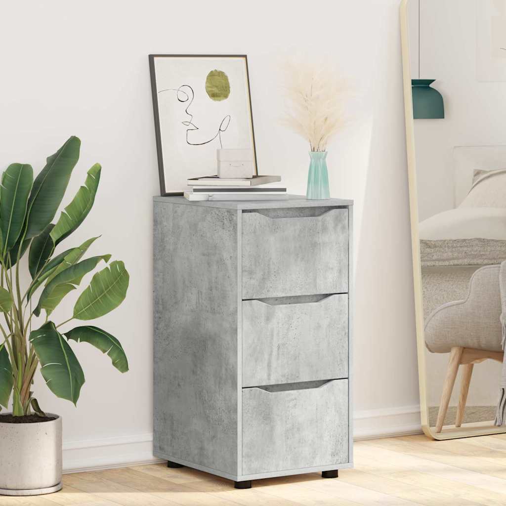 Storage Cabinet Concrete Grey 40 x 48 x 81 cm Engineered wood