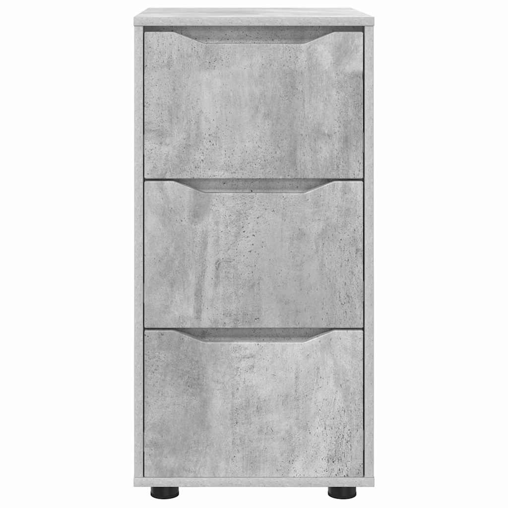 Storage Cabinet Concrete Grey 40 x 48 x 81 cm Engineered wood
