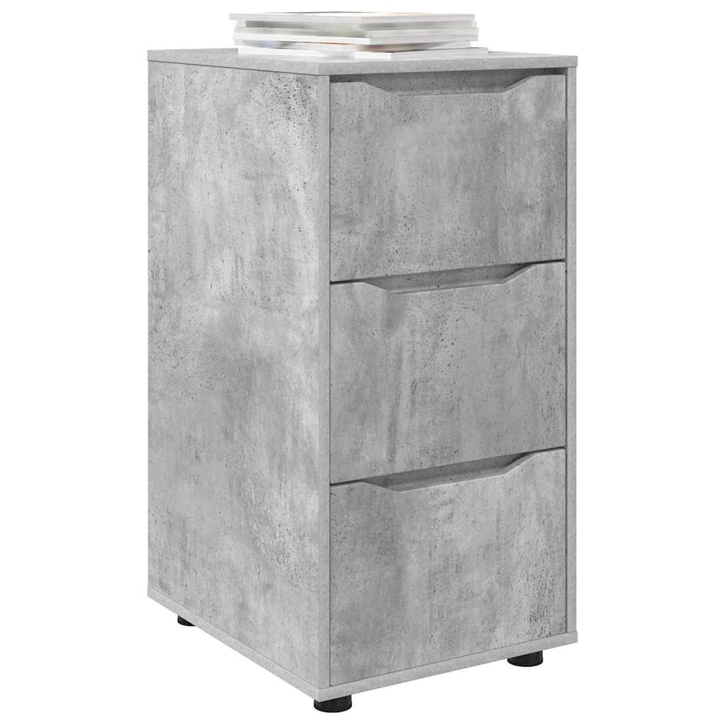 Storage Cabinet Concrete Grey 40 x 48 x 81 cm Engineered wood
