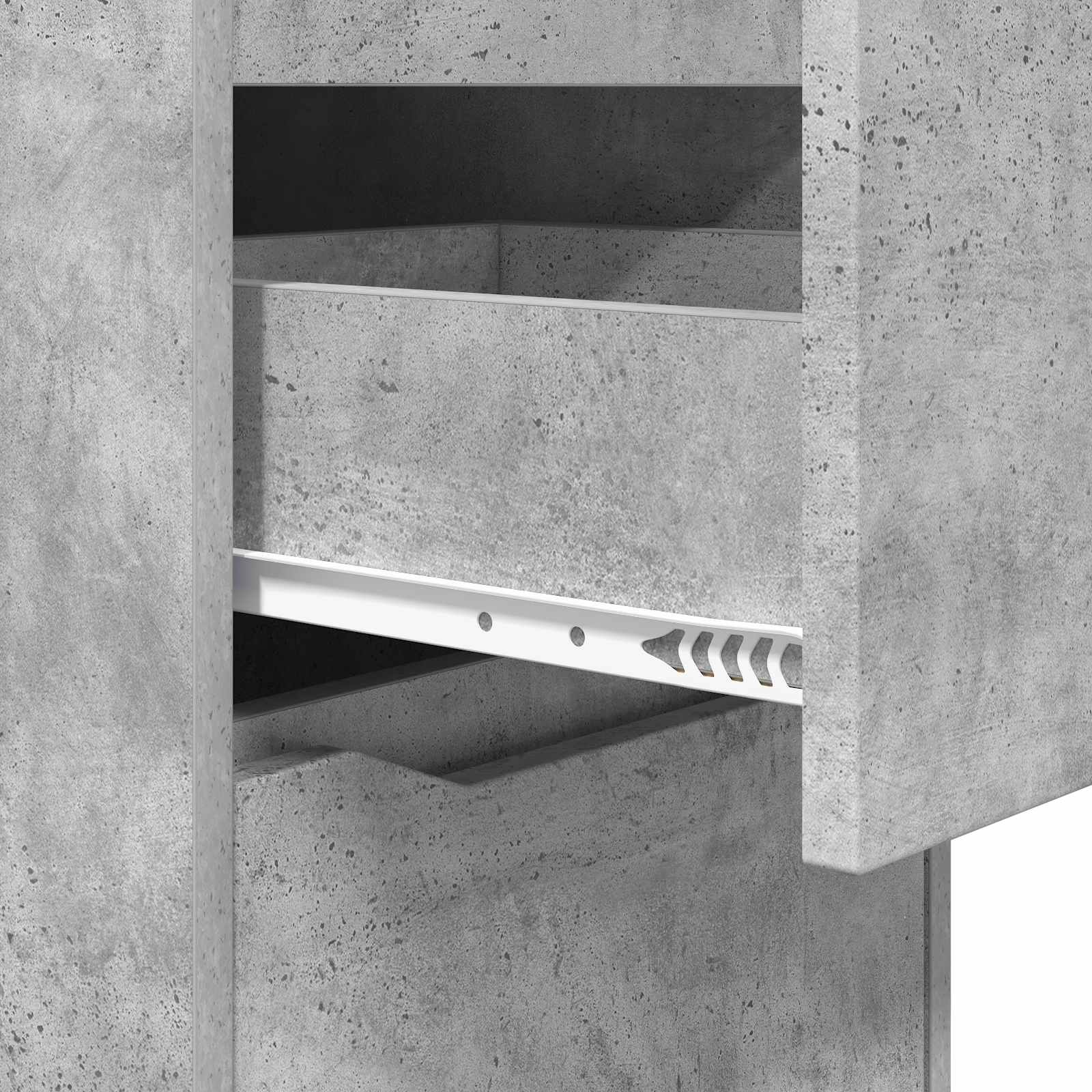 Oppbevaringsskap Betono pilka 40 x 48 x 105 cm Apdirbta mediena