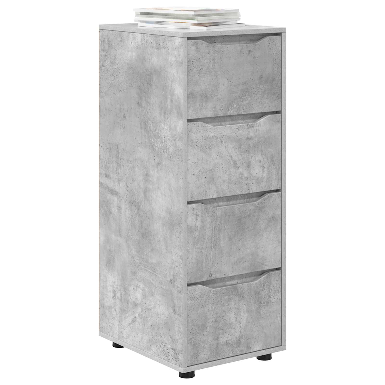 Oppbevaringsskap Betono pilka 40 x 48 x 105 cm Apdirbta mediena