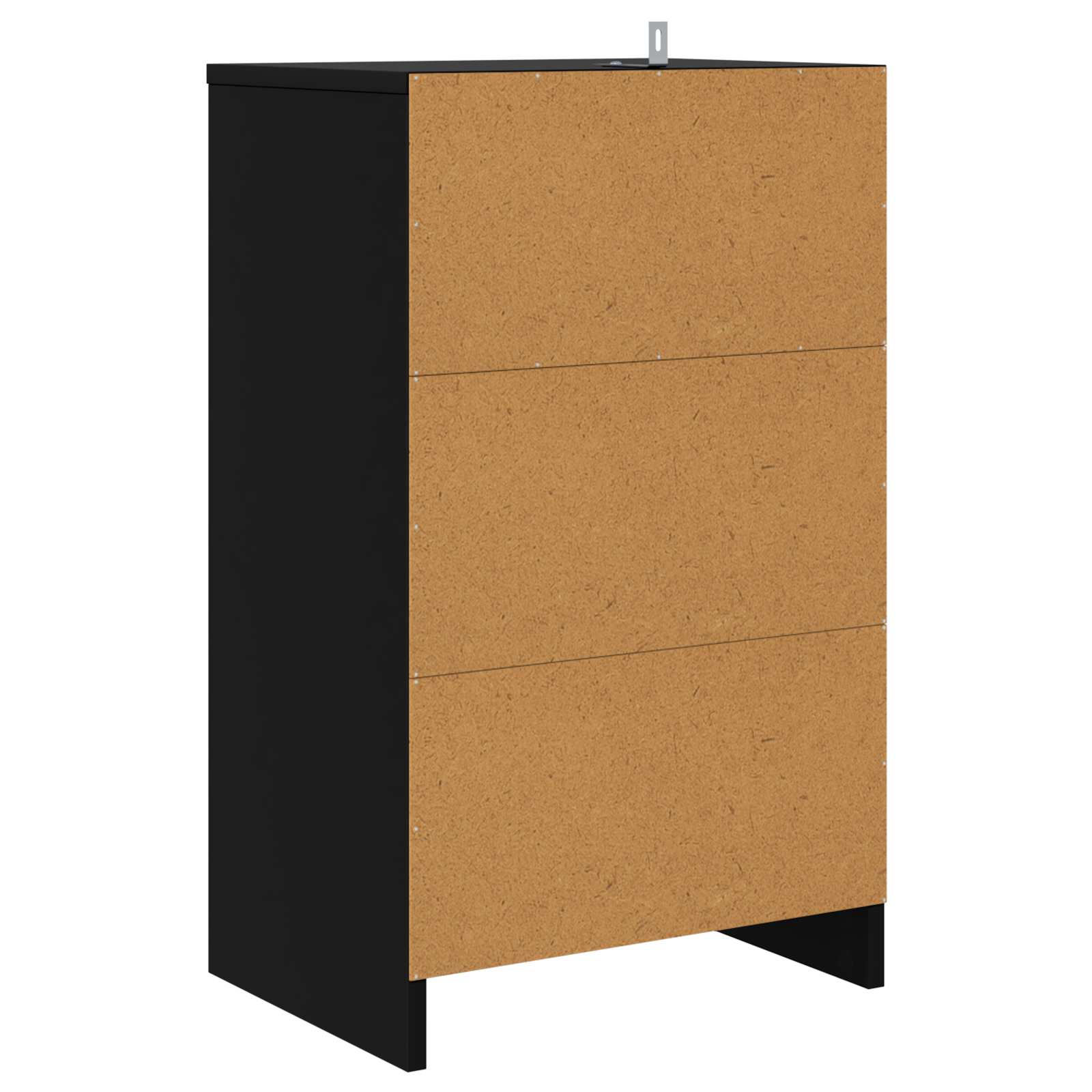 Naktiniai staliukai su stalčių 2 pcs Juoda 40 x 30 x 467 cm